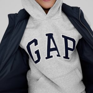 Poleron GAP Kids con capucha sin cierre