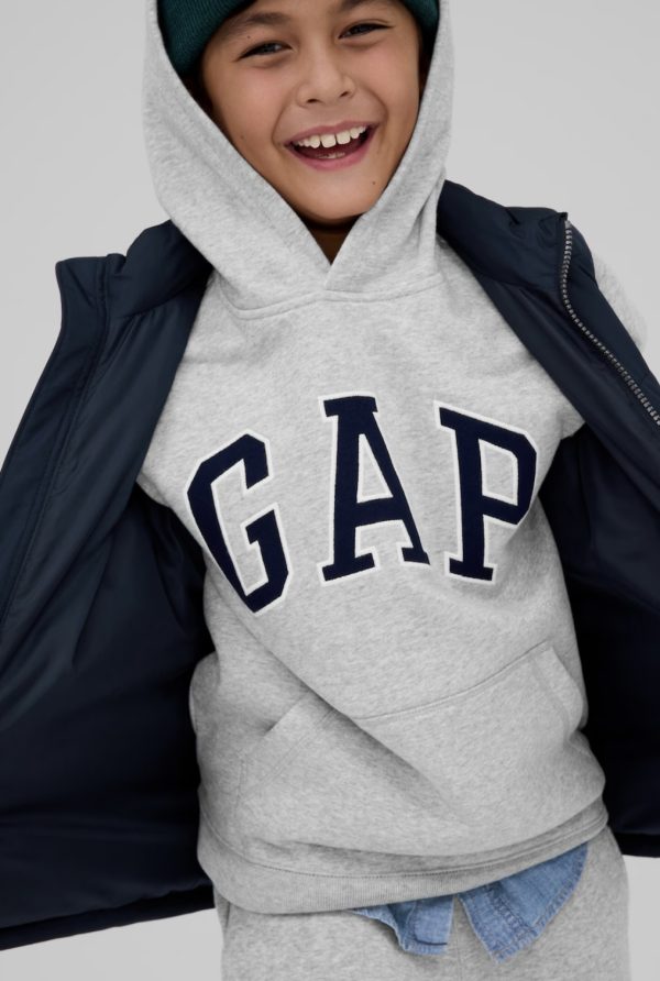 Poleron GAP Kids con capucha sin cierre