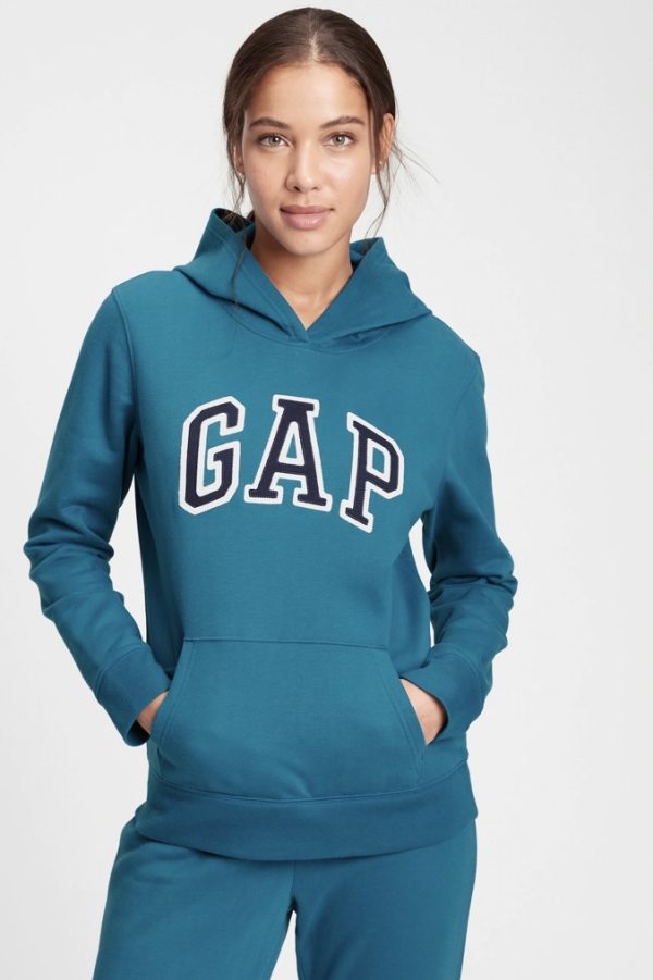 POLERON GAP MUJER CON LOGO SIN CIERRE Y CON CAPUCHA - Imagen 37