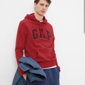 POLERON GAP LOGO CLÁSICOS CON CAPUCHA HOMBRE