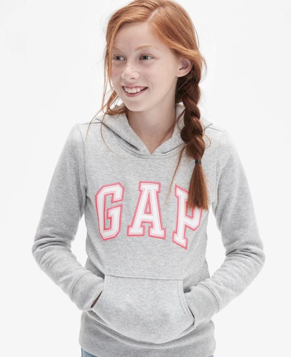 POLERON GAP KIDS NIÑA CON CAPUCHA - Imagen 3