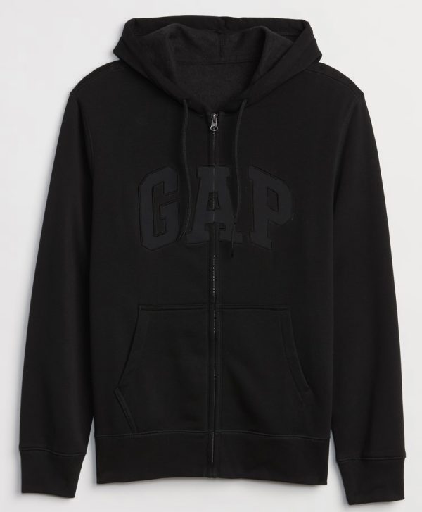 Poleron Gap Logo con Cierre Hombre - Imagen 2