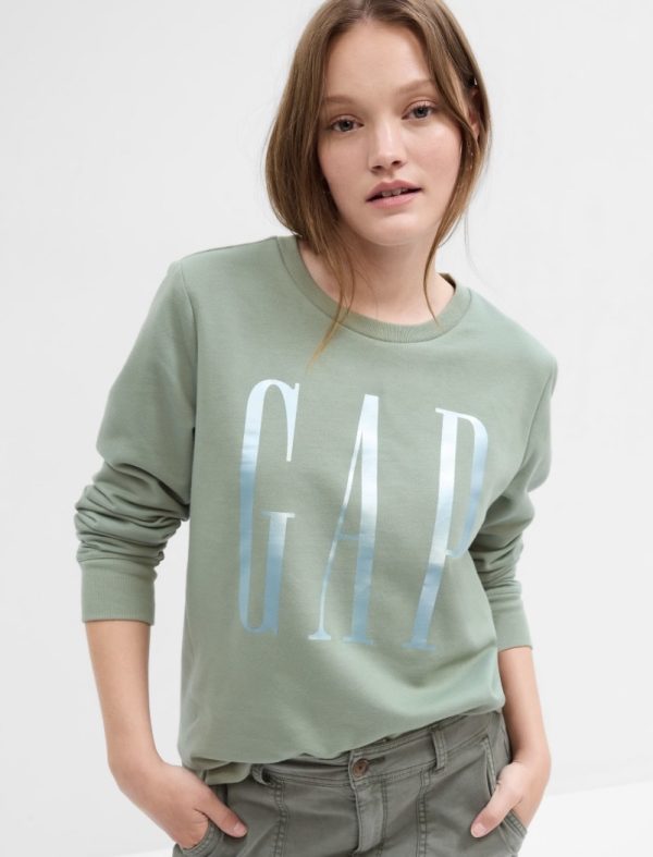 POLERON GAP LOGO SIN CIERRE MUJER - Imagen 6