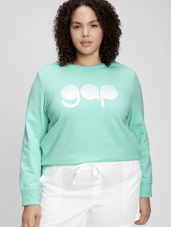 POLERON GAP LOGO SIN CIERRE MUJER - Imagen 38