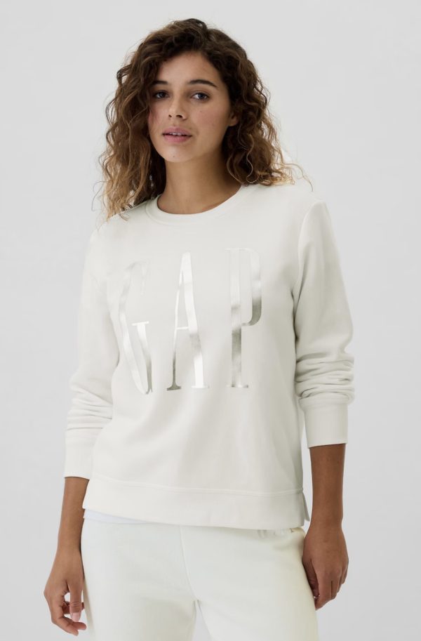 POLERON GAP LOGO SIN CIERRE MUJER