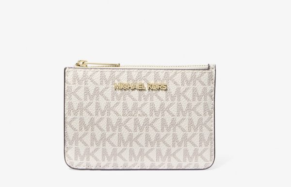 Jet Set Travel Small Signature Logo MK Monedero - Imagen 5