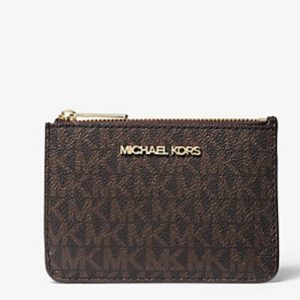 Jet Set Travel Small Signature Logo MK Monedero