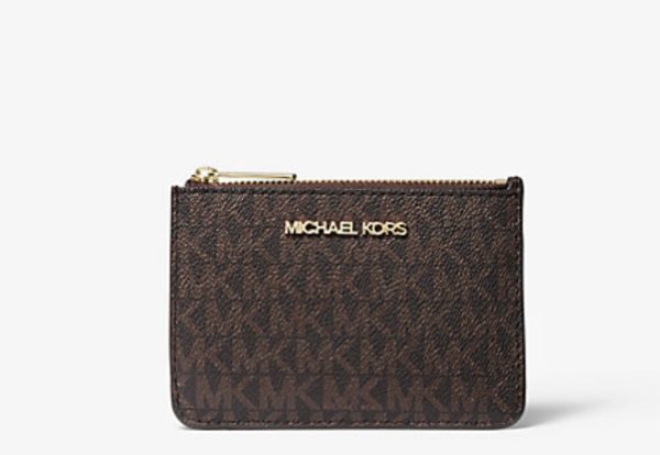 Jet Set Travel Small Signature Logo MK Monedero