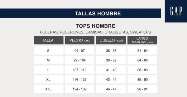 Poleron Gap Logo cuello Redondo Hombre - Imagen 4
