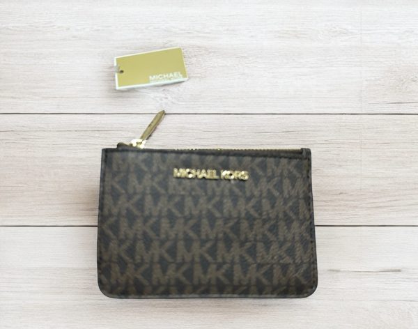 Jet Set Travel Small Signature Logo MK Monedero - Imagen 2